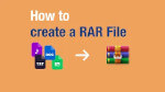 How to create a RAR File - WinRAR Video