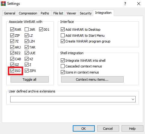 how to convert rar files to large iso fles